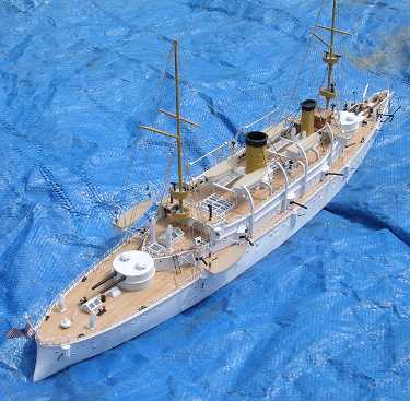 uss olympia finished model stern quarter view photo